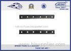 Plain Surface 50 # Steel Rail Fish Plate 6 Holes For Fixing Rail