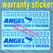 tamper resistant warranty labels
