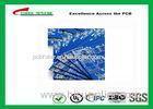 Blue Solder Mask Double Sided PCB FR4 1.6mm Board Thickness , Making PCB Boards