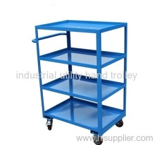 Heavy duty material steel shelf cart