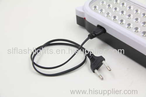 33LED Plastic Rechargeable Emergency Lamp