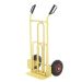 Fixed and folding toe plate sack truck