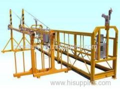 ODM Steel Adjustable Cradle Yellow Suspended Working Platform