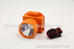 1pc Plastic LED Head Lamp Dry Battery