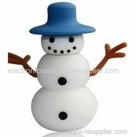 Christmas snowman Usb Flash Drives