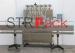 Automatic 6 Heads Sauce Filling Machine for jam , edible oil viscosity liquid