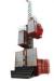 Red Painted SC200 Material Building Twin Cage Hoist 3.2 x 1.5 x 2.5m