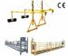 Yellow High Working Suspended Access Platform Scaffold Systems for Building Cleaning