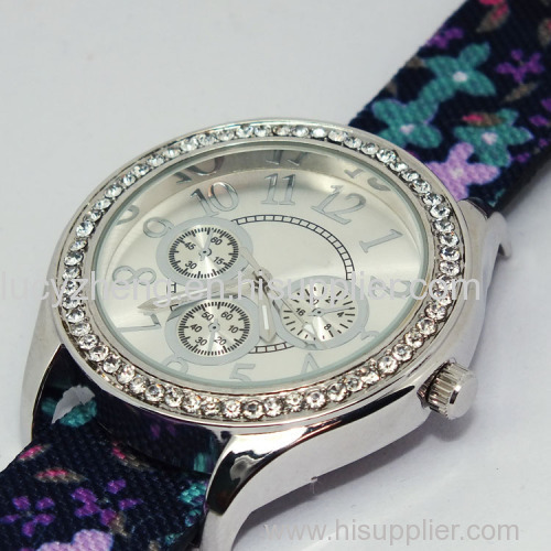 Diamond watch for woman alloy watch