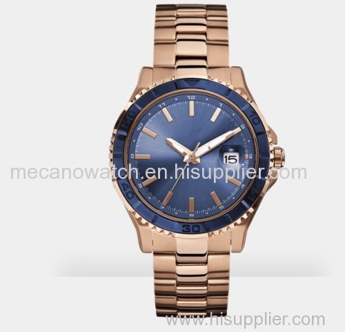 rose gold watch for man