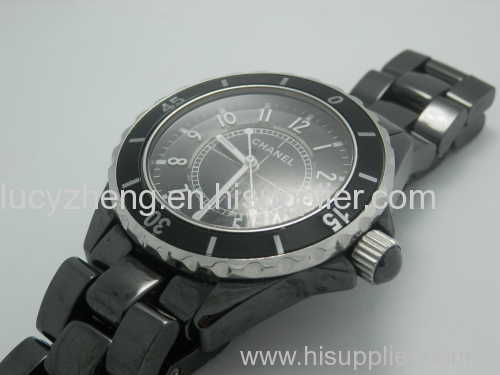 High quality ceramic watch for man Japan quartz watch