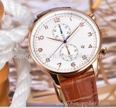 brown leather strap with high quality