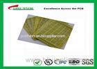 PCB Single Layer 1L FR4 1.0MM Surface Finish Immersion Sliver CNC PCB