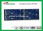 Blue Resistance Welding Multilayer PCB 6 Layer FR4 ( Shenyi Material ) Chem Gold
