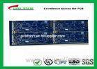 Blue Resistance Welding Multilayer PCB 6 Layer FR4 ( Shenyi Material ) Chem Gold