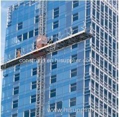 150m Height Single Aerial Lifting Mast Climbing Work Platform For Building Construction
