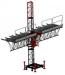 Aerial Single Lifting Mast Climbing Work Platform for Building Decoration 150m Height