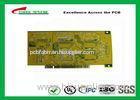 Gold Finger PCB for Computer 4 Layer PCB Thickness 1.6mm Immersion Gold UL , ROHS , ISO