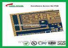 Electronic Circuit Board for Car Audio , 2 Layer PCB FR4 TG170 1.2mm Blue Solder Mask