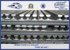 Heavy Plain Steel Crane Rail With Precision rolling Raw material