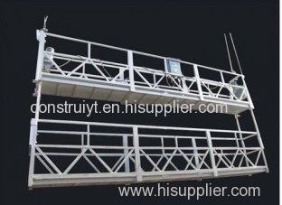 20m Double Deck Aluminium Alloy Suspended Platform Cardle for Building Maintenance