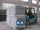 Double-Twisted Gabion Box Retaining Wall Structures Wire Diameter 2.7mm