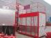 Red 3, 200kg Load Capacity Twin Cage SC200 Lifting Building Hoist Elevator