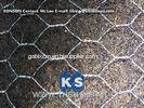 Woven Wire Gabion Mesh Fence Galvanized Protecting Gabion Fence Net