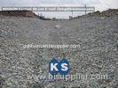 PVC Coated Hot Dipped Galvanized Gabion Box / Gabion Meshes Fence