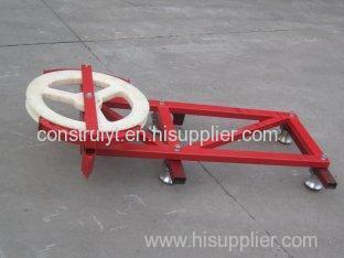 ODM Steel Red and blue Cable Trolley for Construction Hoist Spare Parts