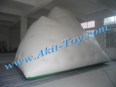 Large PVC inflatable water floating iceberg for summer water game