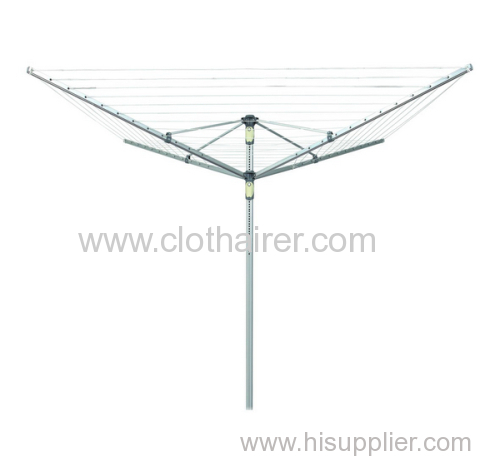 50m 4 arm aluminum rotary airer