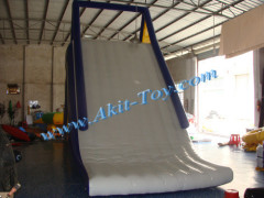 Hotsale big inflatable water park slide for aqua fun