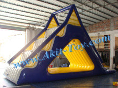 Hotsale big inflatable water park slide for aqua fun