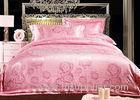 Pink Quilt Bedding Sets Tencel Bedding King Size Queen Size Custom Made