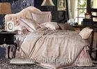 Home Textile Silk Bedding Sets Light Purple Quilt / Pillowcase / Duvet Cover