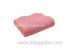 Pink Eco Friendly Memory Foam Massage Pillow with Swimming Cloth Cover
