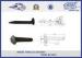 ASTM Carbon steel Plain oil Railroad Track Spikes For railway