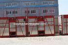 Painted Or Hot Dipped Zinc Construction Material Hoists 1000kgs - 3200kgs