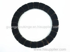 fur rubber molded car steering wheel cover