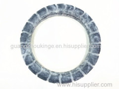 fur rubber molded car steering wheel cover