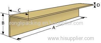  Direct Manufacturer corrugated board corner protector for transportation