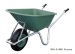 Wheelbarrow garden cart with steel frame and Polypropylene tray