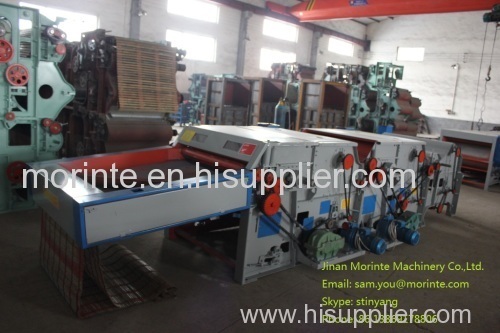 Three roller opening machine