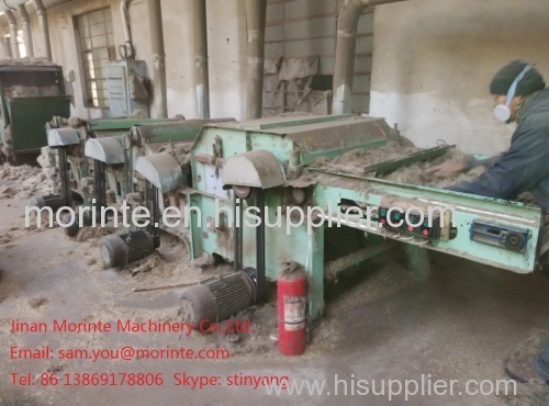 jute flax recycling machine