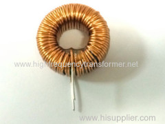 Radial choke coils high current capability with wide inductance range exported to Europe & Japan