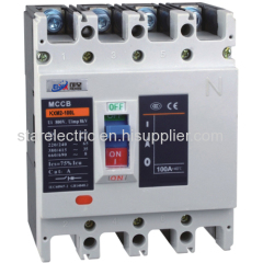 KXM2 series moulded case circuit breaker MCCB MCB structure explanation