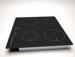 4 Heating Zone Black Four Burner Induction Cooktop , Ceramic Induction Cooker with CE