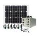 High Power Solar Home Lighting System / 3W Solar Powered LED Lights For Homes