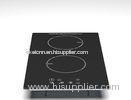 CE Certificate 2 Zone Super Thin Double Burner Induction Cooker 1400W and 2000W